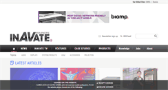 Desktop Screenshot of inavateapac.com